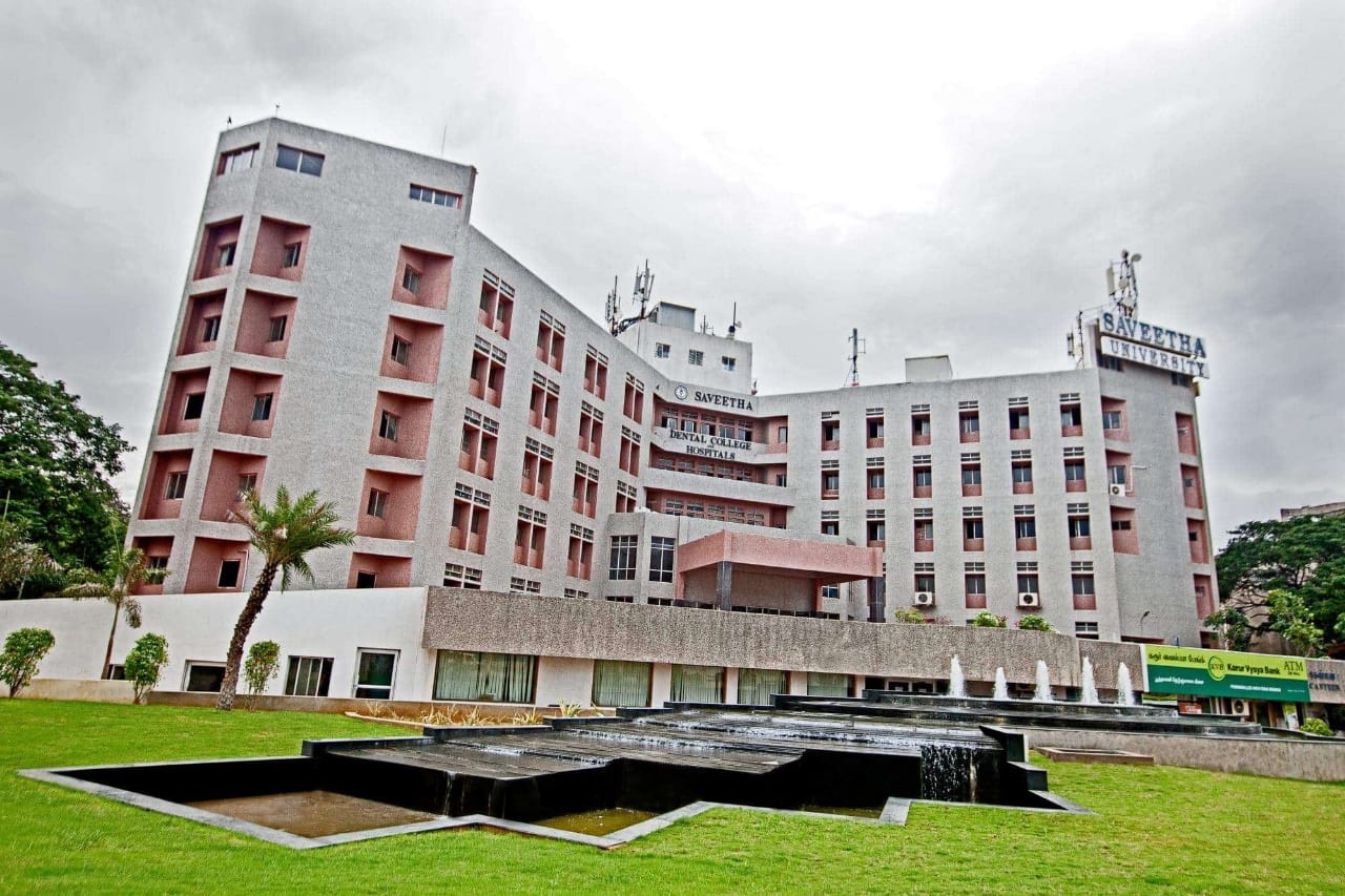 SAVEETHA DENTAL COLLEGE CHENNAI